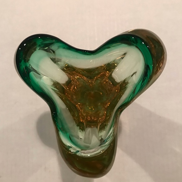 Vintage Czech Art Glass Vase by Josef Hospodka for Chribskà Glassworks 8… - Picture 4 of 7